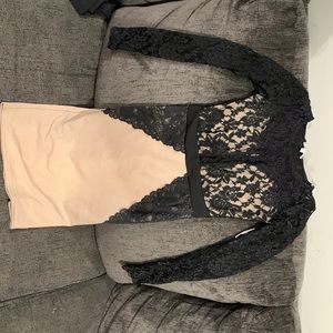 Lace mini dress